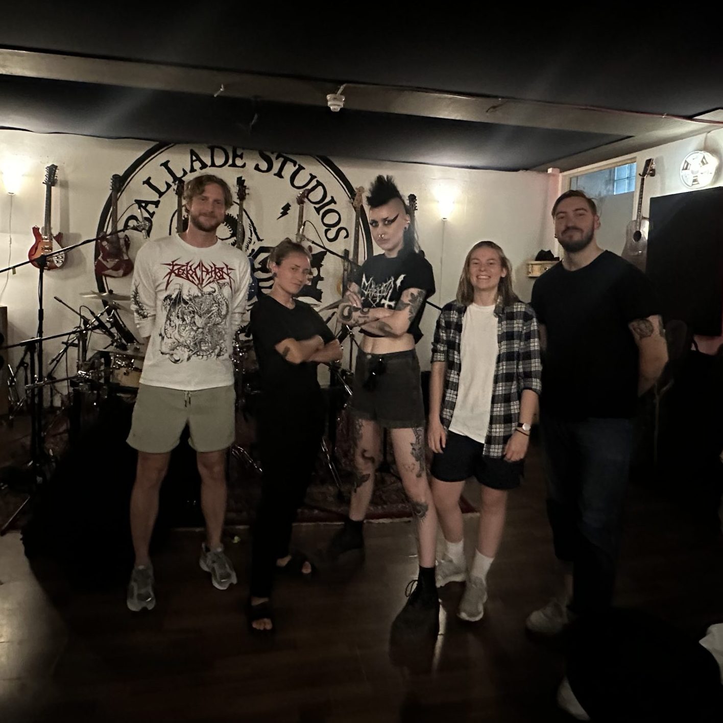 Reportage: Vulvatorious i Ballade Studios